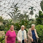 CopperWood at Prairie Trail senior living community offering assisted living and memory care in Ankeny, IA, residents enjoying an off-site trip