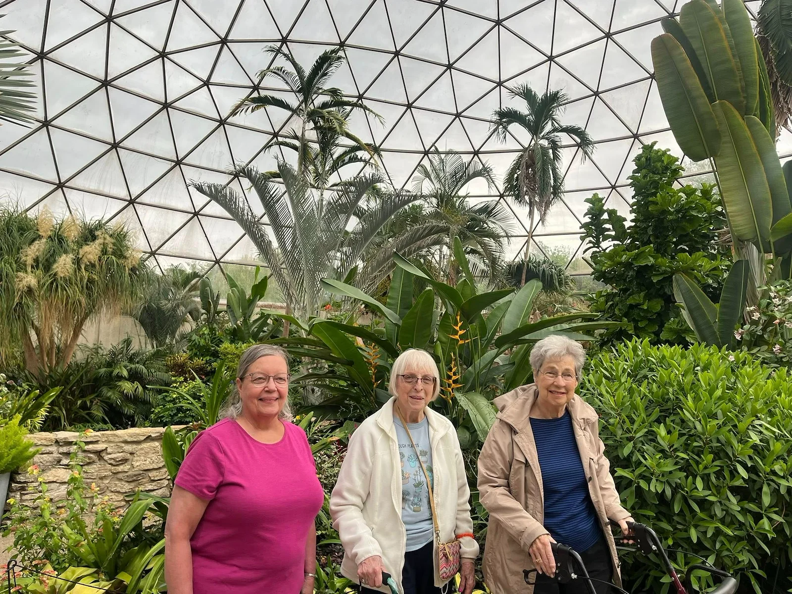 CopperWood at Prairie Trail senior living community offering assisted living and memory care in Ankeny, IA, residents enjoying an off-site trip