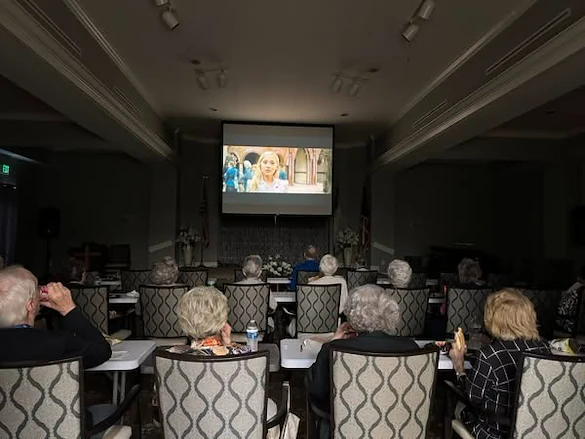 Parkway Place Senior Living movie night