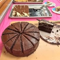 Avamere at St. Helens Senior Living in Oregon chocolate cake