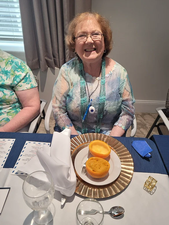 Addolorata Villa, continuing care retirement community offering independent living, assisted living, and memory care in Wheeling, IL, happy resident