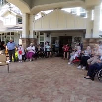 The Carriage House Gracious Retirement Living Hawthorn Senior Independent Living in Oxford, Florida residents