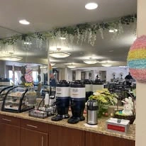 coffee bar at Paloma Landing Retirement Community Hawthorn Senior Independent Living in Albuquerque, New Mexico
