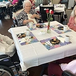 The Seasons@Alexandria (Assisted Living) community event - tea party