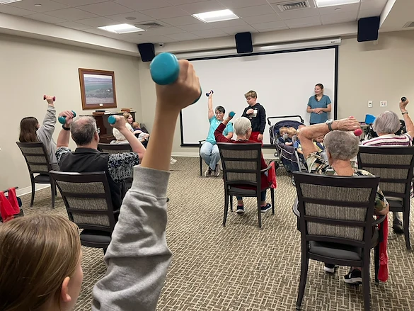 Schowalter Villa exercise class