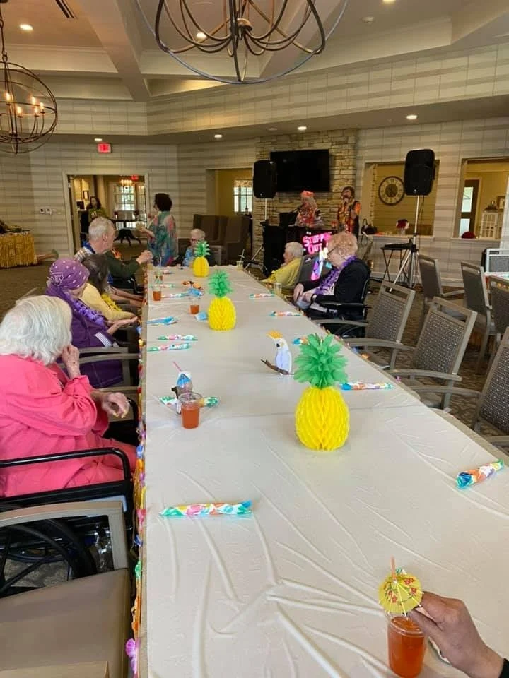 Beachwood Commons by New Perspective in Beachwood, OH, residents enjoying a fun summer celebration