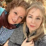 Our lovely caregiver with her client.