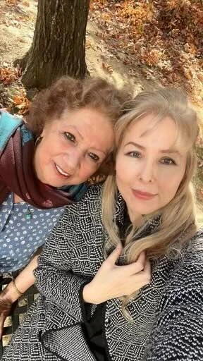 Our lovely caregiver with her client.