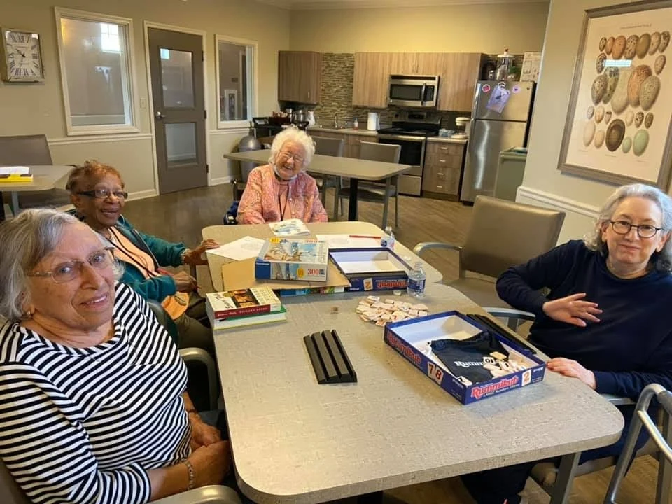 Beachwood Commons by New Perspective in Beachwood, OH,  residents socializing and playing games