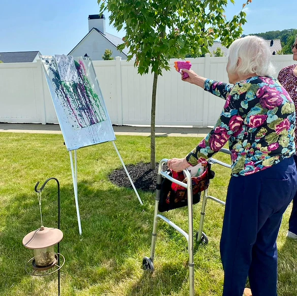 Ashton Commons Wexford, PA, resident activity - art