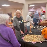 Julian Estates Gracious Retirement Living Hawthorn Senior Independent Living in Puyallup, Washington residents at a Halloween party