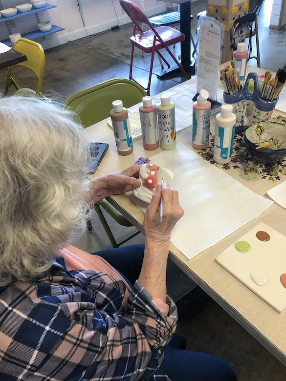 The Barclay at Charlottesville resident activity - painting