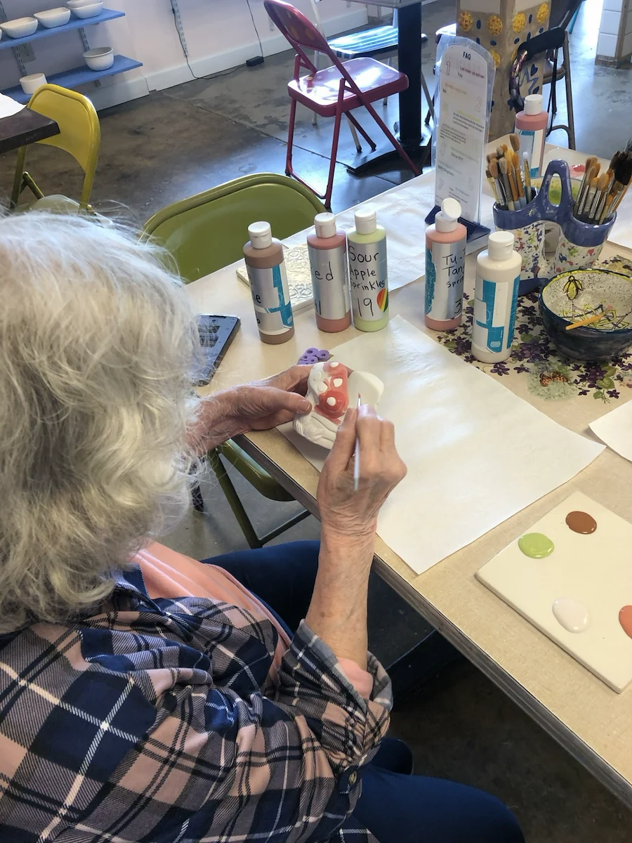 The Barclay at Charlottesville resident activity - painting