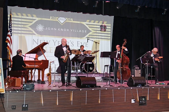 John Knox Village Of Florida, Inc. CCRC senior living in Pompano Beach, FL residents at a concert