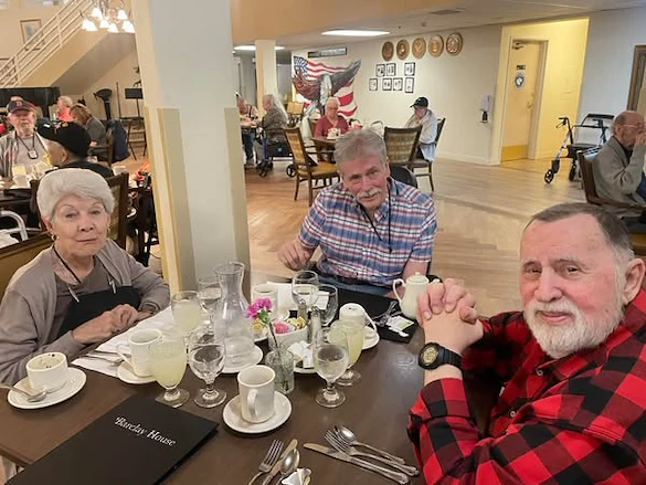 Residents of The Fairmont enjoying the Chef's Showcase event