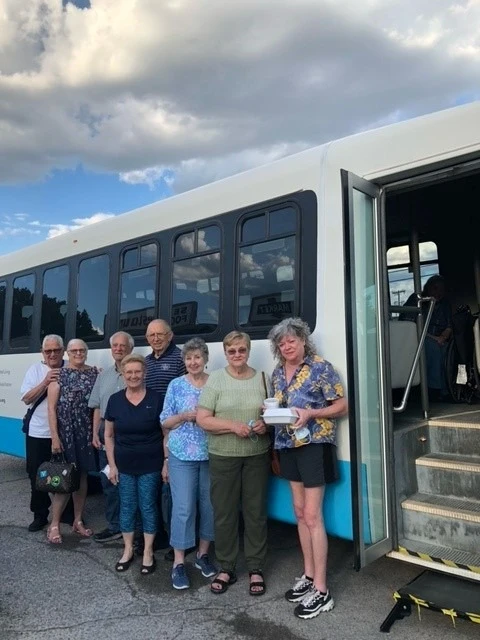 Covenant Living at Inverness in Tulsa, OK, resident outing