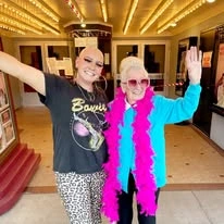 Springwood Landing Gracious Retirement Living Hawthorn Senior independent Living in Vancouver, Washington resident dressed up