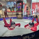 Williams Place Gracious Retirement Living Hawthorn Senior Independent Living in Davidson, North Carolina residents indoor skydiving