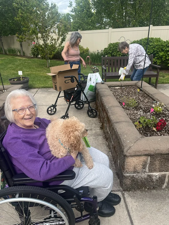The Village at Keizer Ridge Assisted Living and Memory Care garden club