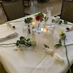 dining table set at Stone Lodge Gracious Retirement Living Hawthorn Senior independent Living in Bend, Oregon
