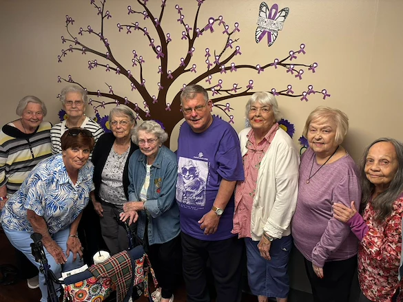 Charter Senior Living of Bowling Green residents smiling