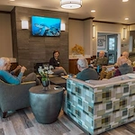 Fieldstone Memory Care of Bainbridge community and socializing