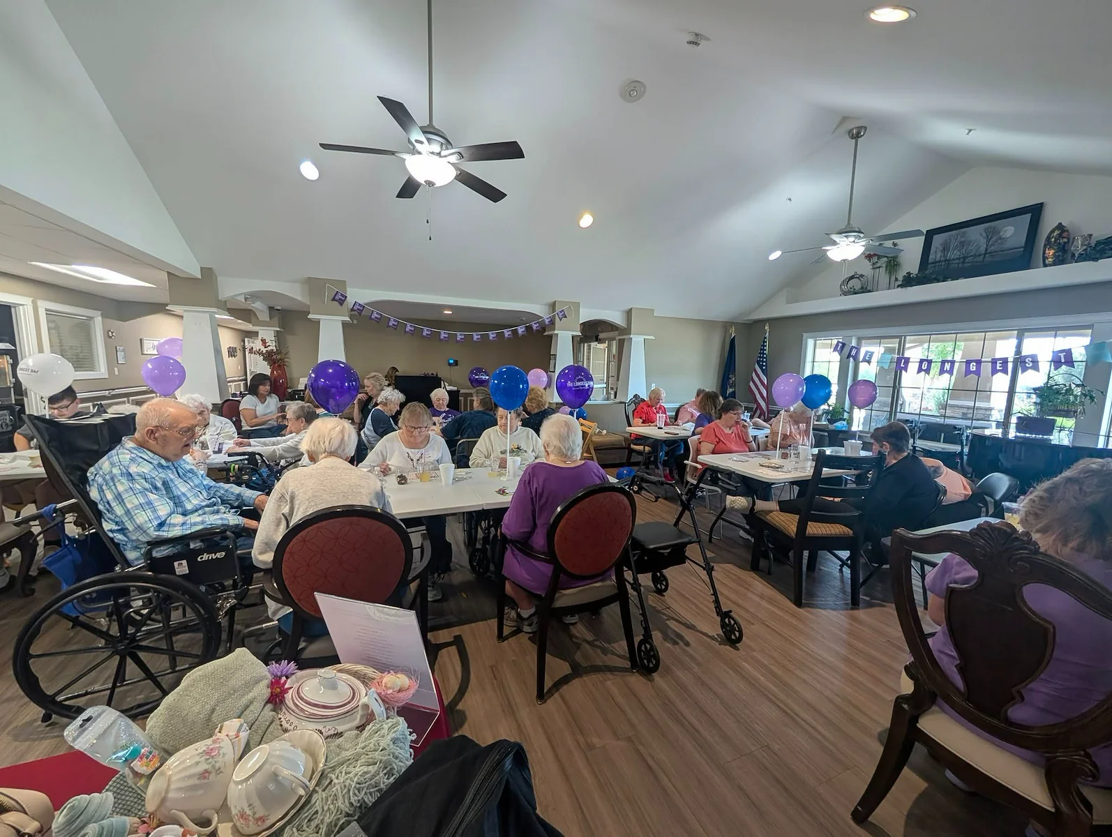 Charter Senior Living of Bay City fun event for residents