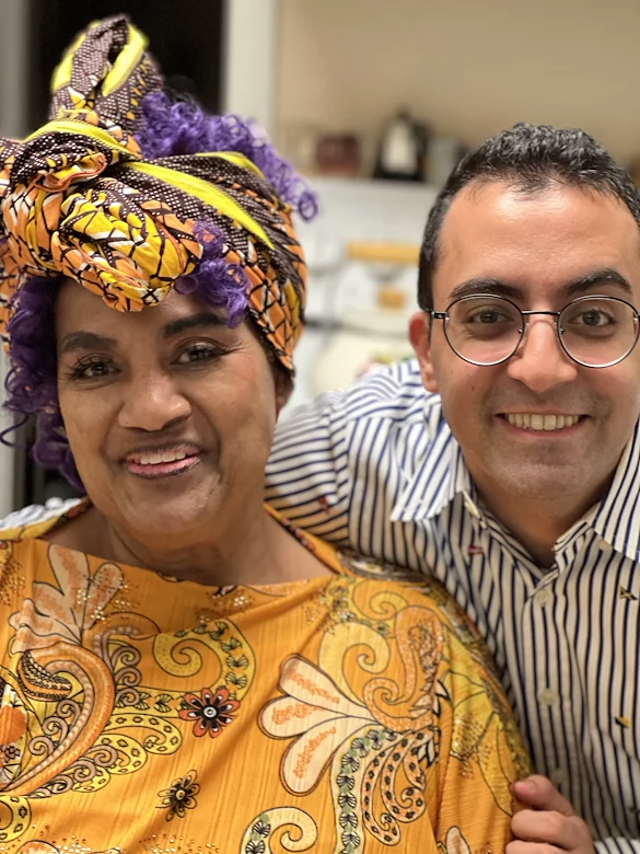 Our Alternate Administrator Arya with his lovely Client.