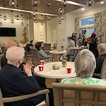 The Little Mercies brought music therapy to the residents of The Blake at Miramar