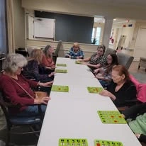 Sonata Coconut Creek seniors playing bingo together