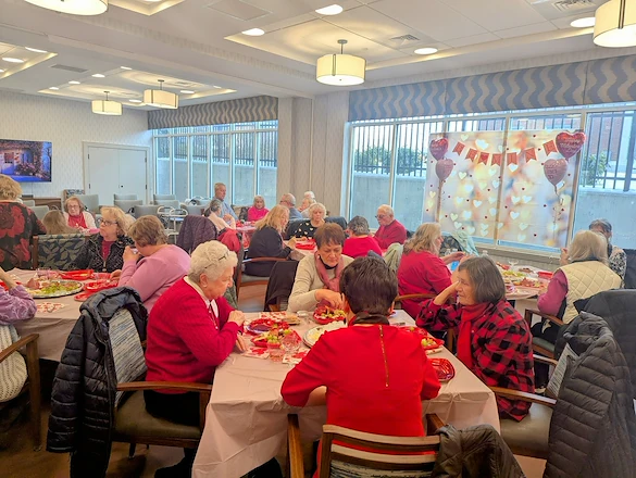KindCare at Bristol, CT, Valentine's celebration