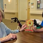 Vineyard Place Holds a Special Mother's Day Crafting Session with Local School Children