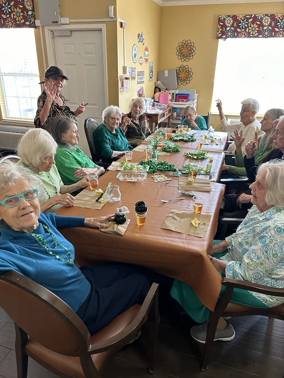 celebrating St. Patrick's day