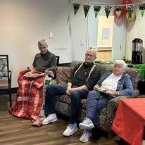 Avamere at South Hill senior living community offering assisted living and respite care in Spokane, WA, residents relaxing together