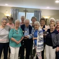 The Lodge at Wake Forest Gracious Retirement Living Hawthorn Senior Independent Living in Wake Forest, North Carolina residents