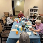The Legacy of DeForest, WI, resident activity - painting