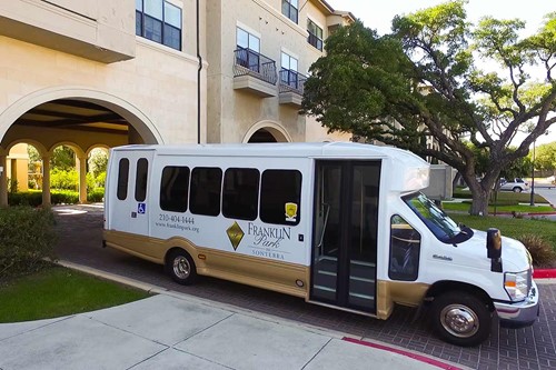 Franklin Park at Sonterra transportation bus