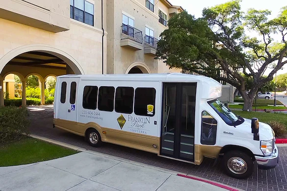 Franklin Park at Sonterra transportation bus