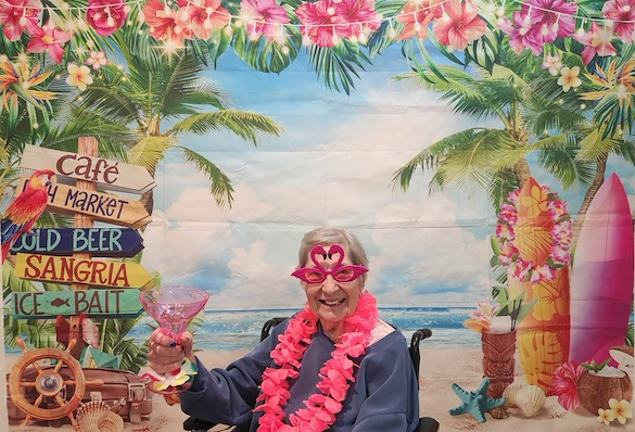 Credo Senior Living - Wichita, KS, fun resident photoshoot