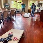 Mallard Cove Senior Living in Cincinnati, OH, resident activity - cornhole