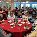 Covenant Living at Inverness in Tulsa, OK, celebration with good company