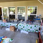 Wenatchee Senior Living by Cogir senior living community offering independent living, assisted living, and respite care in Wenatchee, WA, beach party drinks and food