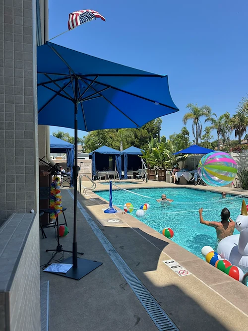 Fun at the pool