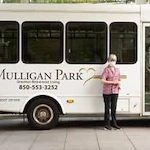Mulligan Park Gracious Retirement Living Hawthorn Senior Independent Living in Tallahassee, Florida transportation bus