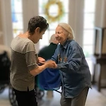 Charter Senior Living of Columbia residents dancing