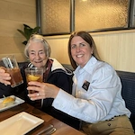 Residents of the Waters of Edina were able to go on a lunch outing with family and friends to Hazelwood