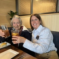 Residents of the Waters of Edina were able to go on a lunch outing with family and friends to Hazelwood
