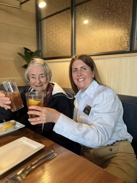 Residents of the Waters of Edina were able to go on a lunch outing with family and friends to Hazelwood