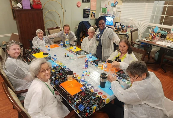 Charter Senior Living of Bowie resident activity