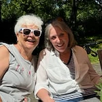Avamere at Seaside senior living community offering independent living, assisted living, memory care, and respite care in Seaside, OR, smiling residents enjoying some sunshine